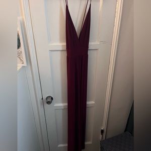Red dress